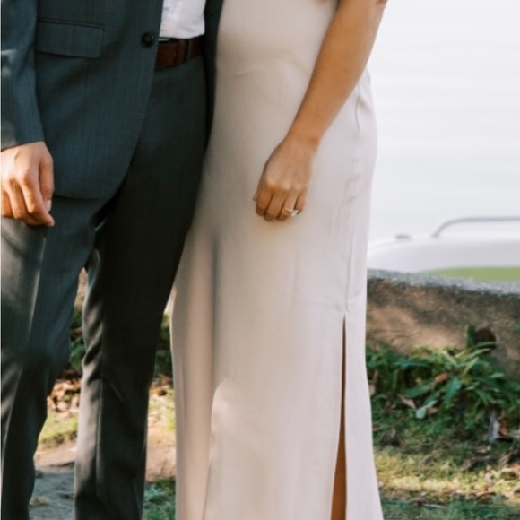 Meshki White Maxi Dress - Picture 6 of 8